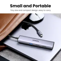 UGREEN 5-in-1 USB C Hub Adapter thumbnail 6