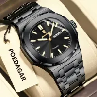 POEDAGAR Luxury Square Men's Watch thumbnail 1