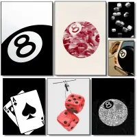 No Ball Art Poster Canvas Print thumbnail 1