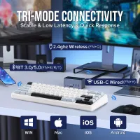 EPOMAKER x AULA F65 65% Wireless Mechanical Keyboard thumbnail 3