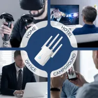 1200Mbps Dual Band WiFi Extender thumbnail 3
