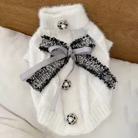 Cute Knitted Pet Sweater Vest thumbnail 1