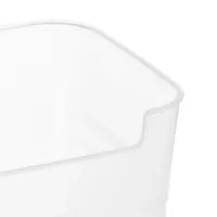 3Pcs Clear Fridge Organizer Bins thumbnail 3