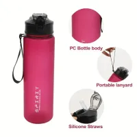 Grinkwell Frosted Sports Water Bottle thumbnail 2