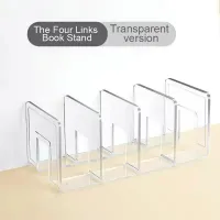 Clear Purse Organizer 4-Section Shelf Divider thumbnail 2