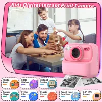 Kids Instant Print Camera 1080P HD thumbnail 2