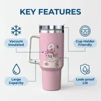 E-Esther Bunny Vacuum Flask 40oz thumbnail 6
