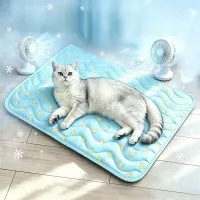 Ice Silk Cooling Pet Mat thumbnail 2
