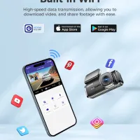 AZDOME M200 2K Voice Control Dash Cam thumbnail 2
