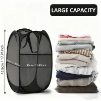 Pop-Up Mesh Laundry Hamper thumbnail 3