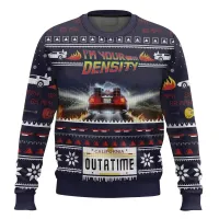 Back to the Future Christmas Sweater Pullover thumbnail 2