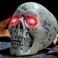 Halloween LED Glowing Eyes Timer Light thumbnail 4