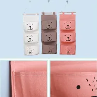 3-Pocket Wall Storage Bag Organizer thumbnail 4