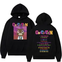 Kanye West Album Print Hoodie thumbnail 3