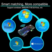 K680 Wireless Gaming Keyboard & Mouse Combo thumbnail 7