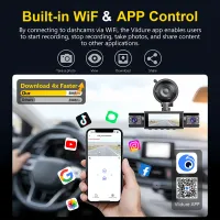 4-Channel WiFi Car DVR Dash Cam 1080P thumbnail 6