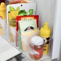 Retractable Fridge Divider Shelf Organizer thumbnail 4