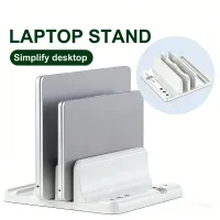 Adjustable Vertical Laptop Stand Holder thumbnail 2