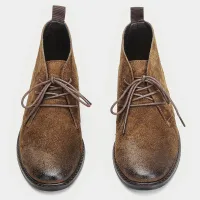 Retro Leather Ankle Boots 2026 thumbnail 2