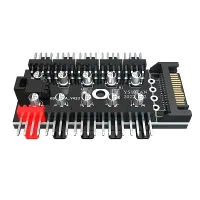 TEUCER 10-Port PWM Fan Hub Splitter thumbnail 3