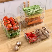 Clear Divided Fridge Organizer Containers thumbnail 5