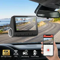 4K Dual Dash Cam with GPS & WiFi thumbnail 1