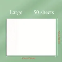 Transparent Waterproof Sticky Memo Pad (50 Sheets) thumbnail 5