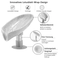Leaf Shape Suction Cup Soap Holder thumbnail 5