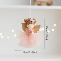 Christmas Angel Hairpin Ornaments Set thumbnail 2