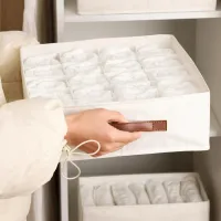 Foldable Multi-Grid Underwear Organizer thumbnail 5