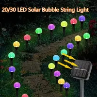 Solar Bubble Ball Pathway Lights thumbnail 1