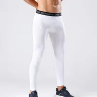 Men's Compression Sports Leggings Pants thumbnail 3