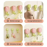 Tulip Suction Cup Towel Rack thumbnail 6
