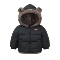 Kids Winter Padded Hooded Jacket thumbnail 3