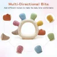 Baby Dinosaur Silicone Teething Toy thumbnail 5