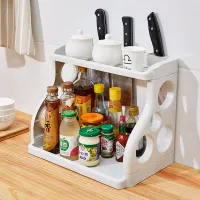 2-Tier Countertop Spice Rack Organizer thumbnail 4