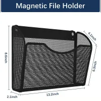 1-Tier Large Capacity File Holder Organizer thumbnail 5