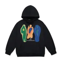 Oversized Cotton Hoodie - Korean Streetwear thumbnail 4