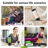 Portable 400ml Wireless Juicer Blender thumbnail 6