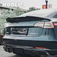 Tesla Model Y/3 Spoiler Tail Wing Kit thumbnail 4