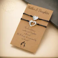 Matching Heart Bracelets for Mom & Daughter thumbnail 4