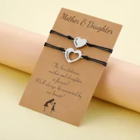 Matching Heart Bracelets for Mom & Daughter thumbnail 2