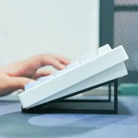 Portable Keyboard Riser Pair with Monitor Holder thumbnail 2