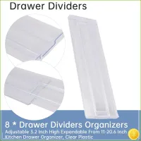 Adjustable Drawer Dividers 8-Pack thumbnail 2