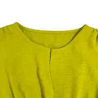 Women's A-Line Belted Midi Dress thumbnail 5