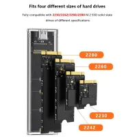 M.2 Dual Protocol SSD Enclosure thumbnail 3