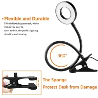 48 LED Clip USB Reading Lamp thumbnail 4