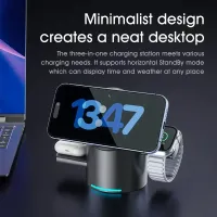 Truly Qi2 3-in-1 Magnetic Charging Dock thumbnail 4