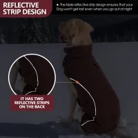Waterproof Reflective Dog Winter Jacket thumbnail 5