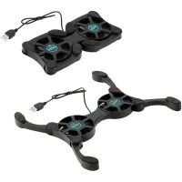 Foldable USB Laptop Cooling Fan Stand thumbnail 2